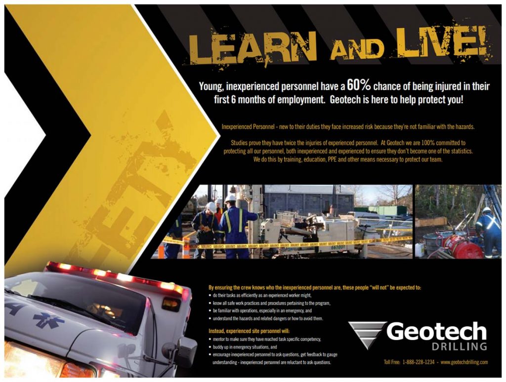 Health, Safety & Environment | Geotech Drilling