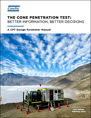 ConeTec CPT Design Parameter Manual cover
